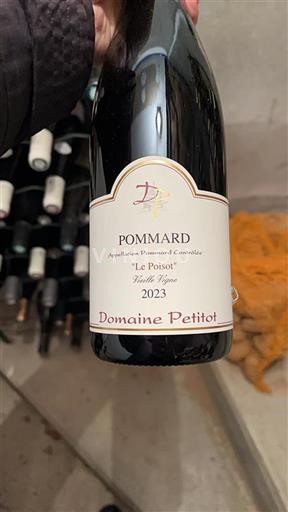 Bourgogne Pommard Grand Cru Domaine Petitot Le Poisot Vieille Vigne 2023