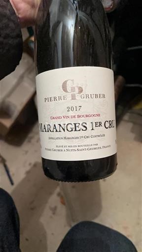 Borgogna Maranges Premier Cru Pierre Gruber 2017