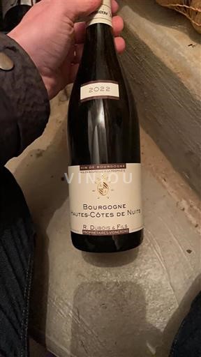 Bourgogne Hautes Côtes de nuits Grand Cru R. Dubois & Fils 2022