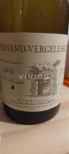 Bourgogne Pernand-Vergelesses Grand Cru Domaine Marius Delarche 2010