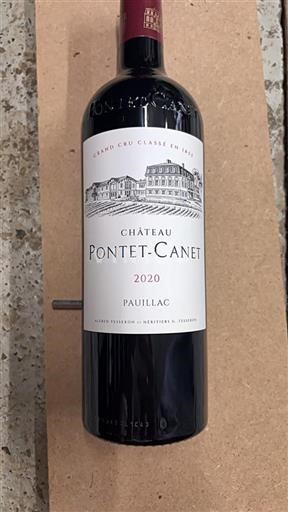 Bordeaux Pauillac Grand Cru Château Pontetcanet 2020