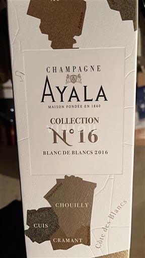 Champagne Ayala Collection No. 16 Blanc de Blancs 2016