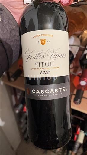 Linguadoca Fitou Cascatel Vielles Vignes 2020