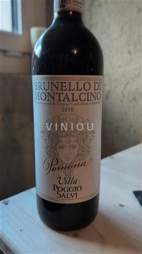 Toscana Brunello di Montalcino. Villa Poggio Salvi Pomona 2010
