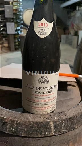 Bourgogne Clos-de-vougeot Grand Cru Jeanmichel Guillon & Fils 2013