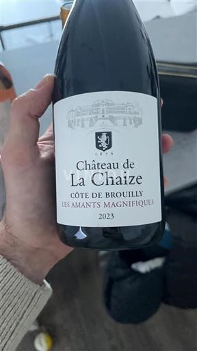 Beaujolais Côte-de-brouilly La Chaize Les Amants Magnifiques 2023