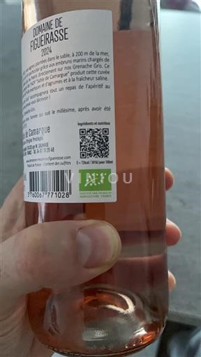 Languedoc et Roussillon Sable de Camargue Domaine Figuerasse 2024