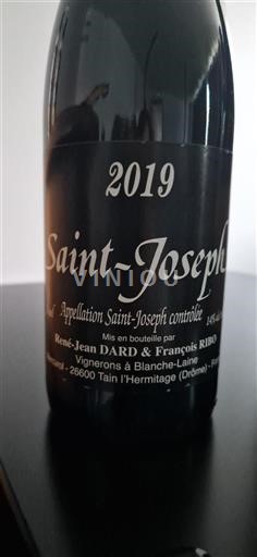 Rhônedalen Saint-Joseph Renéjean Dard & François Ribo 2019