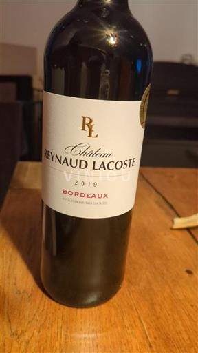 Bordeaux Château Reynaud Lacoste 2019
