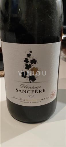 Valle del Loira Sancerre Jeanmarie Reverdy & Fils Héritage 2020