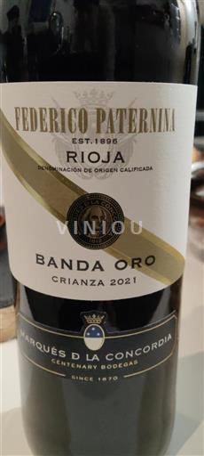 La Rioja Rioja Federico Paternina Banda Oro 2021
