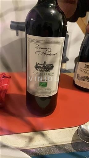 Sud-Ovest Cahors Domaine L'antenet Malbec 2015