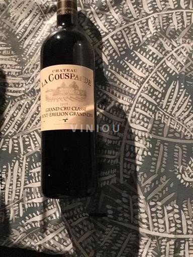Bordeaux Saint-Émilion Grand Cru Château La Couspaude 2019