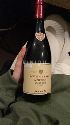 Beaujolais Morgon Mommesin Grand Caractère 2017