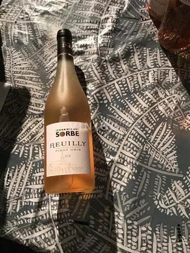 Valle della Loira Reuilly Jeanmichel Sorbe Pinot Gris 2018