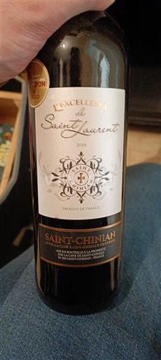 Linguadoca Saint-Chinian Saint Laurent L'Excellence 2019