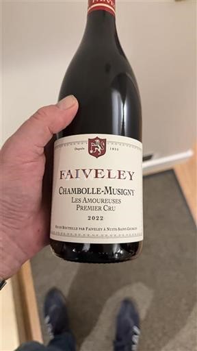 Bourgogne Chambolle-Musigny Premier Cru Domaine Faiveley Les Amoureuses 2022