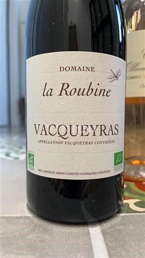 Vallée du Rhône Vacqueyras Domaine La Roubine Non Millésimé