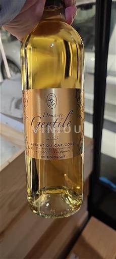 Corse Muscat-du-cap-corse Domaine Gentile 2023