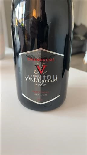 Champagne Vve J. Lanaud Carte Noire 2011