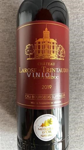 Bordeaux Haut-Médoc Cru Bourgeois Supérieur Château La Rose Trintaudon 2019