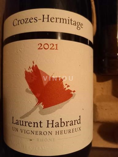 Rhônedalen Crozes-Hermitage Domaine Laurent Habrard 2021