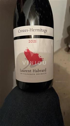 Rhônen laakso Crozes-Hermitage Domaine Laurent Habrard 2021
