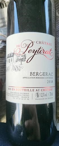 Zuidwest-Frankrijk Bergerac Château Peytirat 2018