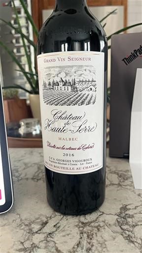 Sud-Ouest Cahors Château Hauteserre 2016