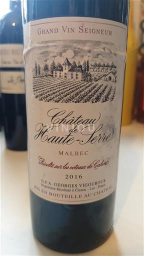 Jihozápad Cahors Château Hauteserre 2016