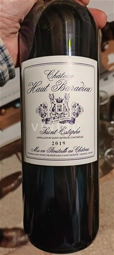 Bordeaux Saint-Estèphe Château Haut Baradieu 2019