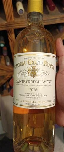 Bordeaux Sainte-Croix-Du-Mont Château Grand Peyrot 2016