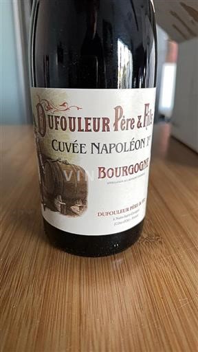 Bourgogne Grand Cru Dufouleur Père & Fils Cuv%c3%a9e Napol%c3%a9on 1er 2023