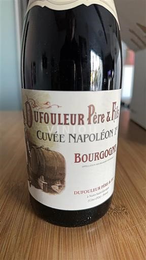 Burgundsko Grand Cru Dufouleur Père & Fils Cuv%c3%a9e Napol%c3%a9on 1er 2023