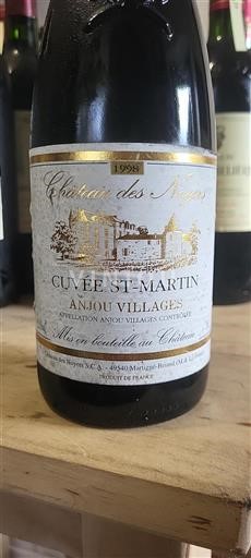 Valle del Loira Anjou Villages Château Des Noyers St-Martin 1998