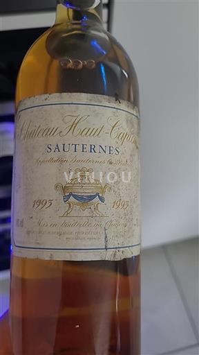 Bordeaux Sauternes Hautcaplane 1993