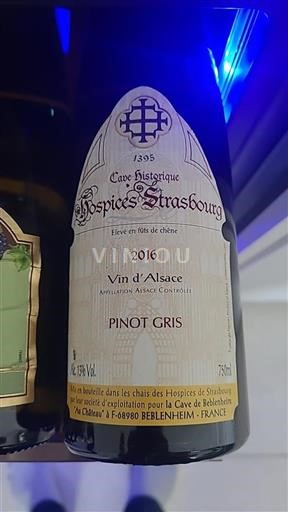 Elsass Cave Historique Des Hospices De Strasbourg Hospices-Strasbourg 2016
