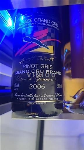 Alsace Alsace Grand Cru Grand Cru Armand Hurst Grand Cru Brand Sélection de Grains Nobles 2006