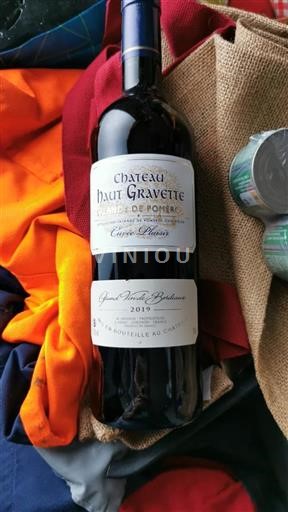 Bordeaux Lalande-de-pomerol Château Haut Gravette Plaisir 2019