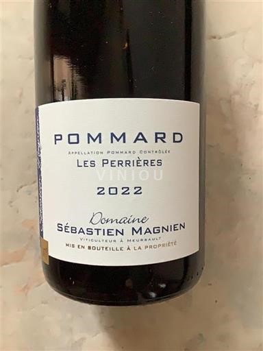 Borgogna Pommard Domaine Sébastien Magnien Les perrieres 2022