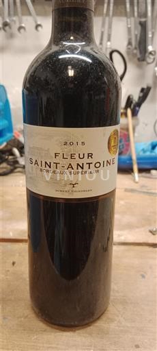Bordeaux Bordeaux Supérieur Aubert Vignobles Fleur Saint-Antoine 2015