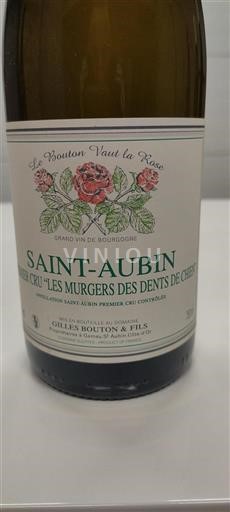 Bourgogne Ikke specificeret Premier Cru Gilles Bouton & Fils Les Murgers des Dents de Chien 2022