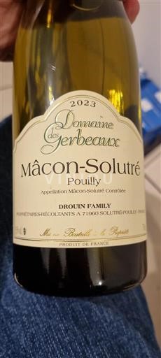 Bourgondië Mâcon en mâcon-dorpen Domaine Des Gerbeaux 2023