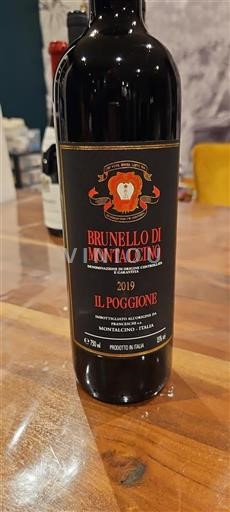 Toscana Brunello di Montalcino Il Poggione 2019