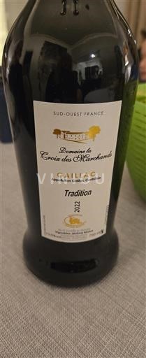 Sudoeste Gaillac Domaine La Croix Des Marchands Tradition 2022