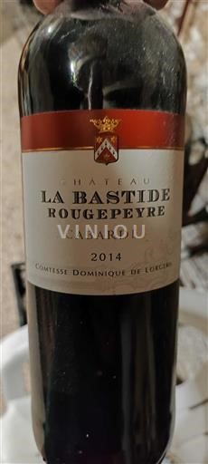 Languedoc Cabardès Château La Bastide Rougepeyre 2014