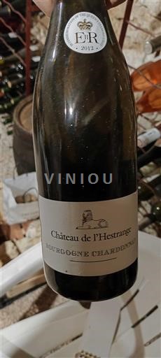 Burgundsko Burgundsko Chardonnay Château L'hestrange 2012