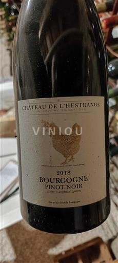 Burgundsko Château L'hestrange Christiane Garon 2018