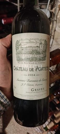 Bordeaux Graves Château Portets Ancienne Baronnie de Gascq 2004