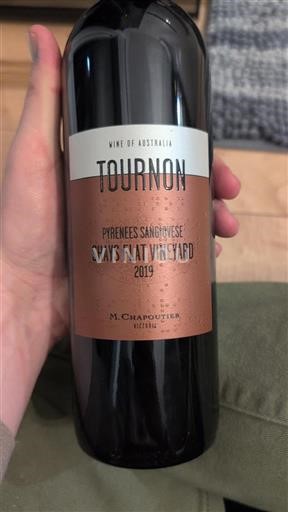 Victoria Pyrenees Tournon Shays Flat Vineyard 2019